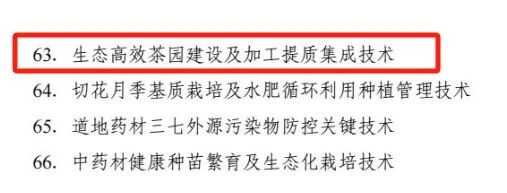 低产低效茶园改造技术研究