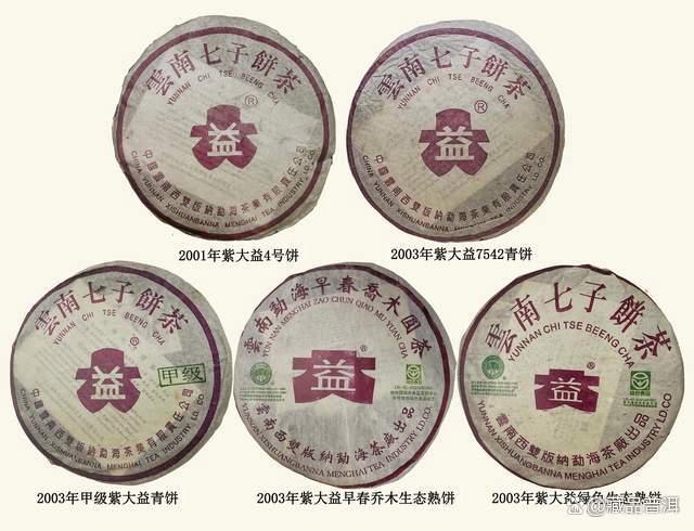 2003紫大益7542青饼：经典生茶品鉴与收藏价值