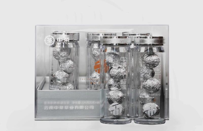 小罐精作，“净”享柔甜 中茶3T普洱-璃珑普洱茶(熟茶)紧压茶