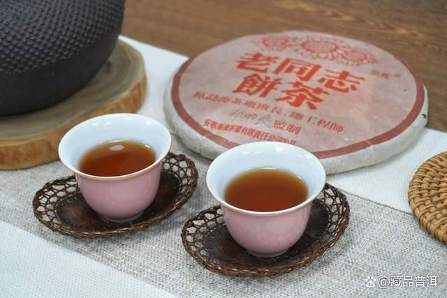 2005年老同志彩版熟饼深度评测，熟茶之父监制经典之作