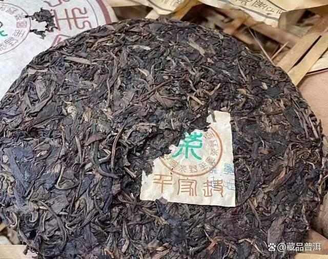 昌泰2003年金竹山野生圆茶深度解析，普洱茶界经典之作