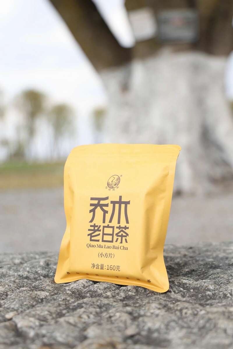 下关乔木老白茶 白茶小方片，春日小甜甜
