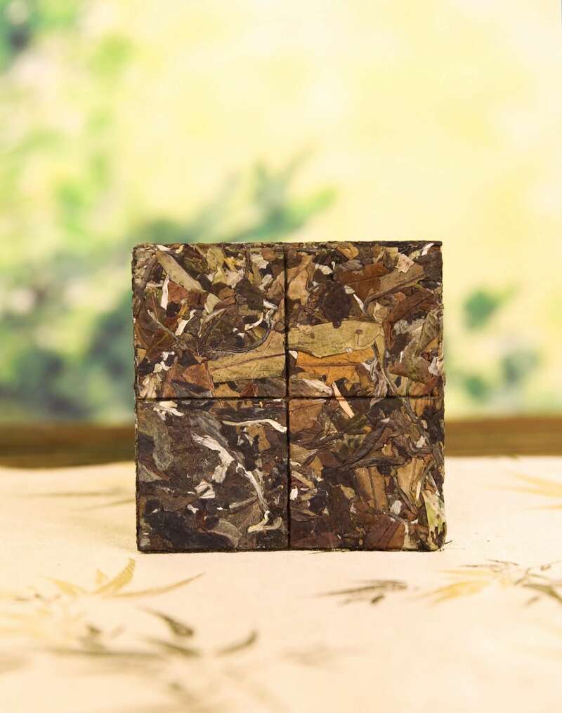 下关乔木老白茶 白茶小方片，春日小甜甜