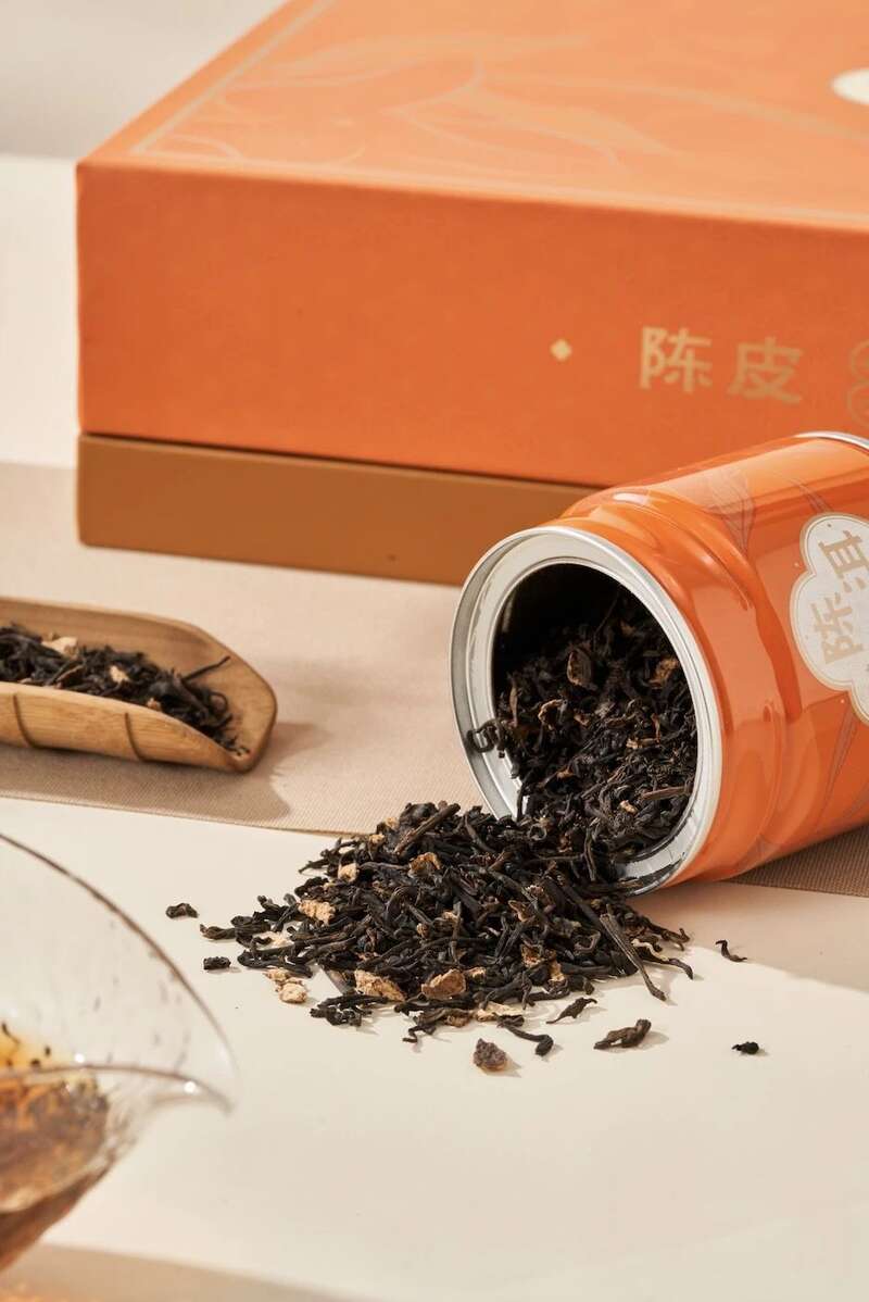 大益陈皮普洱吉庆茶礼上新