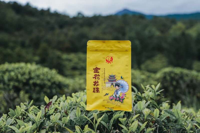 下关金花龙珠·陈皮普洱熟茶 五韵生香 五色风华