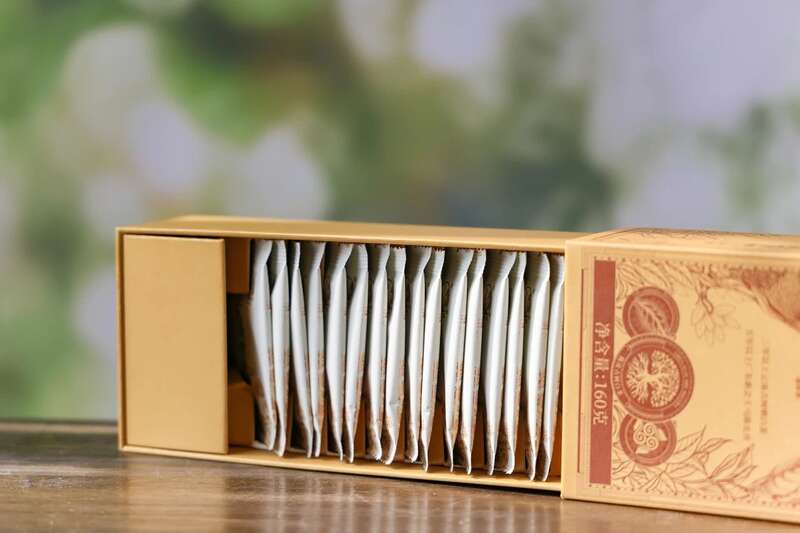 2024下关沱茶 陈皮古树白茶 古树白茶与陈皮