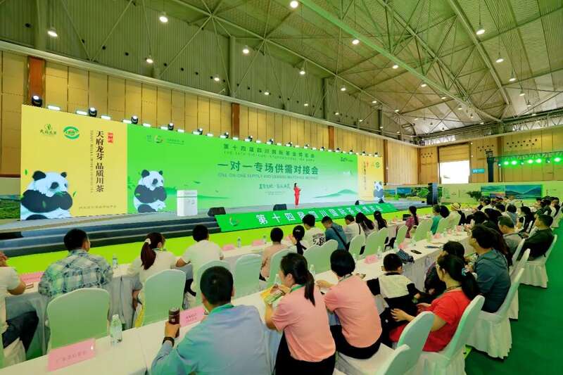 国际采购商站台，四川茶博会一对一专场供需对接会圆满举办