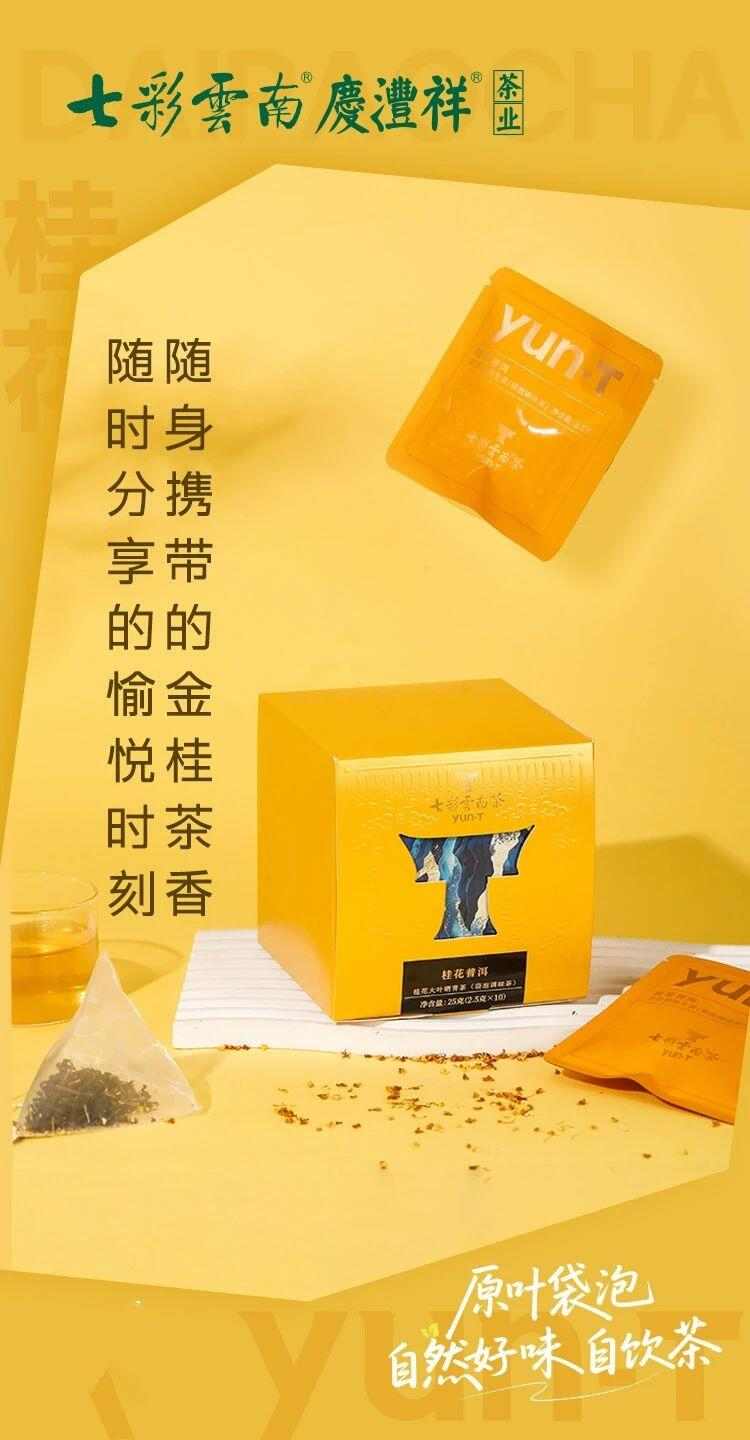 七彩云南®自饮茶系列 慢品时光韵，快享自然香