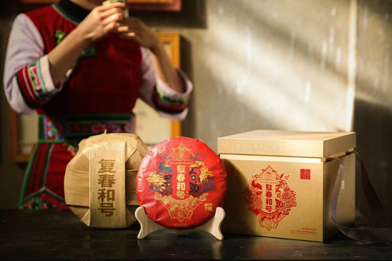 下关2024·复春和号 冰岛老寨古树圆茶