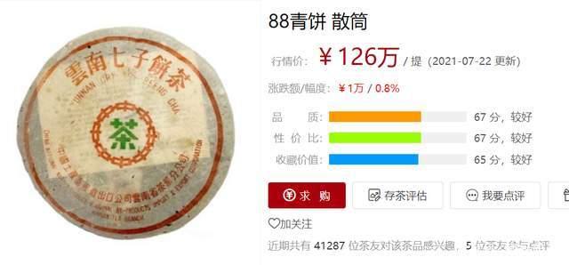 88青饼为何价格飙升至18万一饼？普洱茶价值决定因素解析