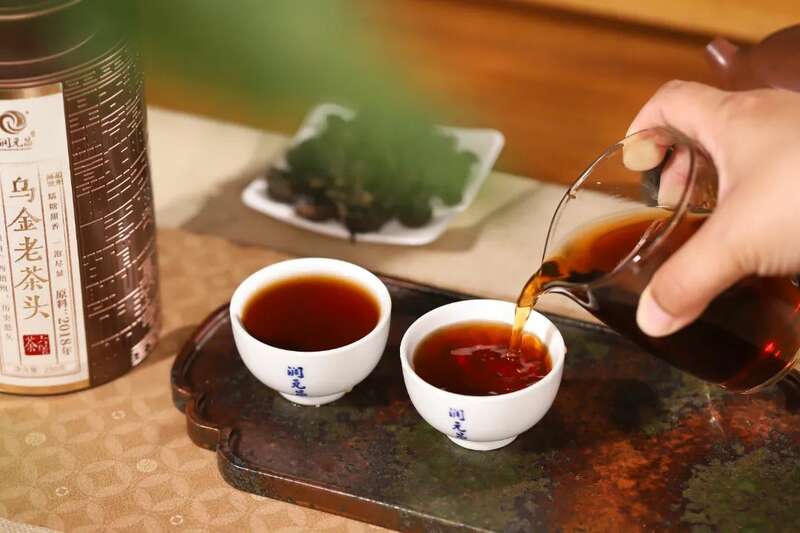 润元昌六堡老茶头新品上市：谷物糖甜香，绵绸米浆感，体感舒适畅轻