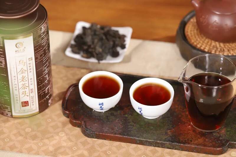 润元昌六堡老茶头新品上市：谷物糖甜香，绵绸米浆感，体感舒适畅轻