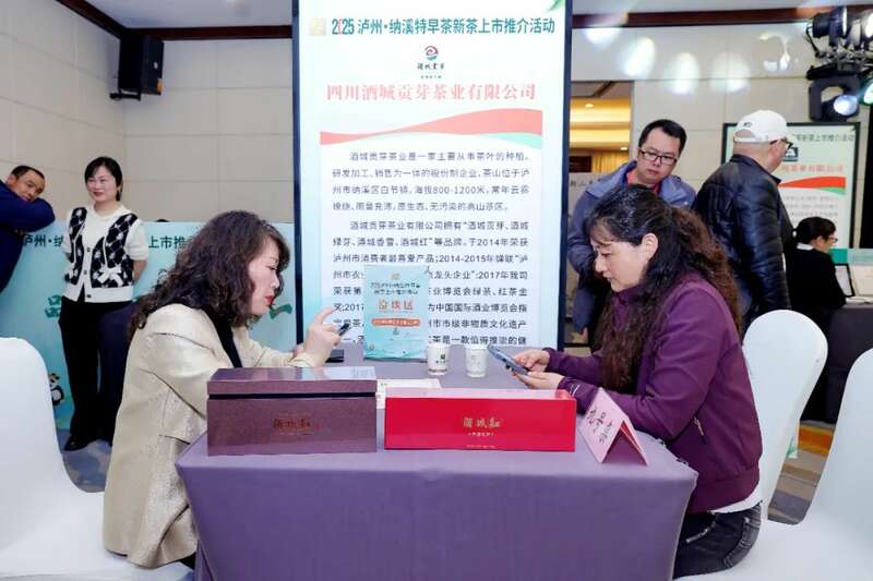 全国客商云集成都，共品中国春天的第一杯茶：纳溪特早茶