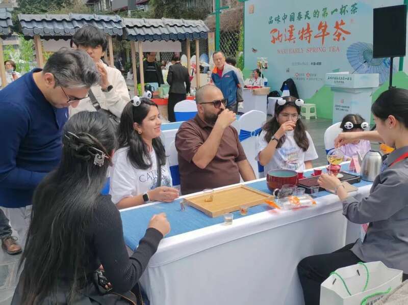 全国客商云集成都，共品中国春天的第一杯茶：纳溪特早茶