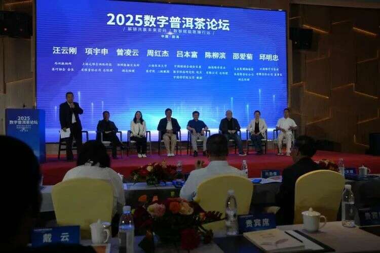 2025数字普洱茶论坛在勐海县举办