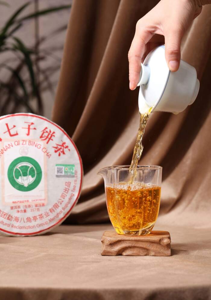 南京国环有机认证   云南七子饼茶，藏尽山林气韵
