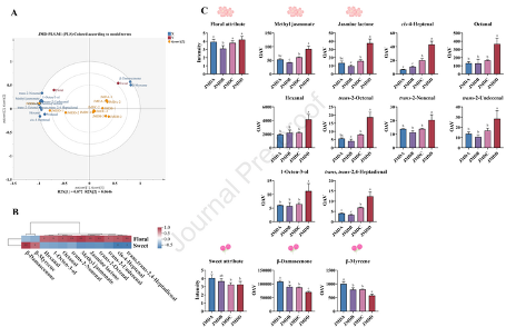 不同等级鲜叶加工的红茶香气特征