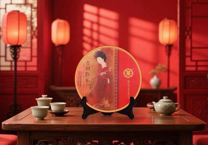 藏古今之醇，酿惊鸿之柔  中茶古树熟茶 陈香·溪甜 普洱茶(熟茶)紧压茶