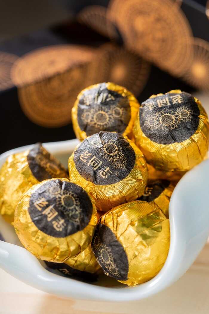 普洱龙珠熟茶：时光凝醇，一珠温润