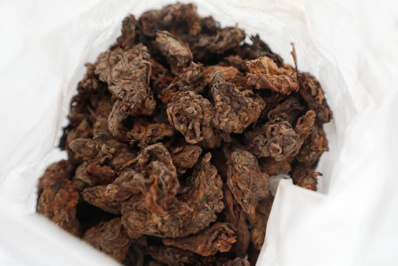 新品上市  中茶老茶头 金汤琥珀 普洱茶(熟茶）散茶