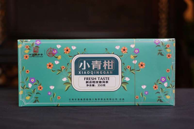 一口鲜灵柑普茶，解锁你的夏日元气！新会柑皮x普洱熟茶，八角亭匠心之礼惊艳上市！