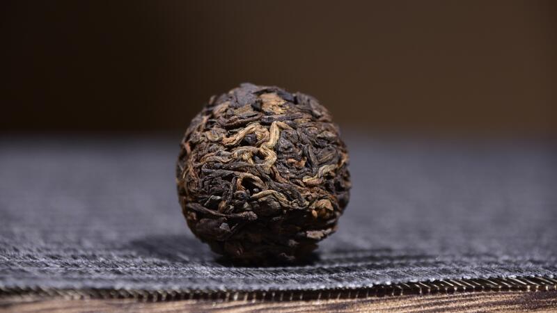 2025年一头大象 易武大树龙珠 熟茶