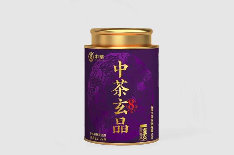 玄晶粒粒陈，金汤似蜜醴 中茶玄晶老茶头普洱茶(熟茶)散茶