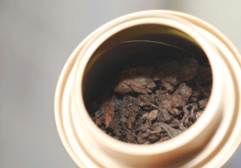 玄晶粒粒陈，金汤似蜜醴 中茶玄晶老茶头普洱茶(熟茶)散茶