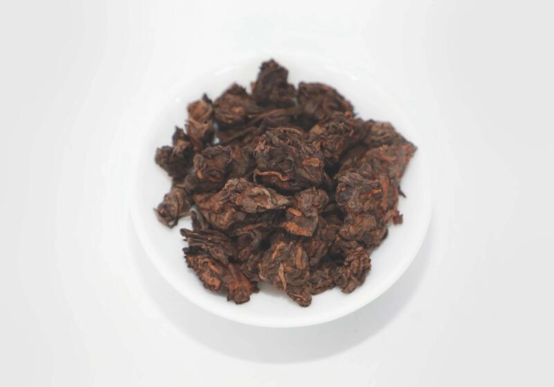 玄晶粒粒陈，金汤似蜜醴 中茶玄晶老茶头普洱茶(熟茶)散茶