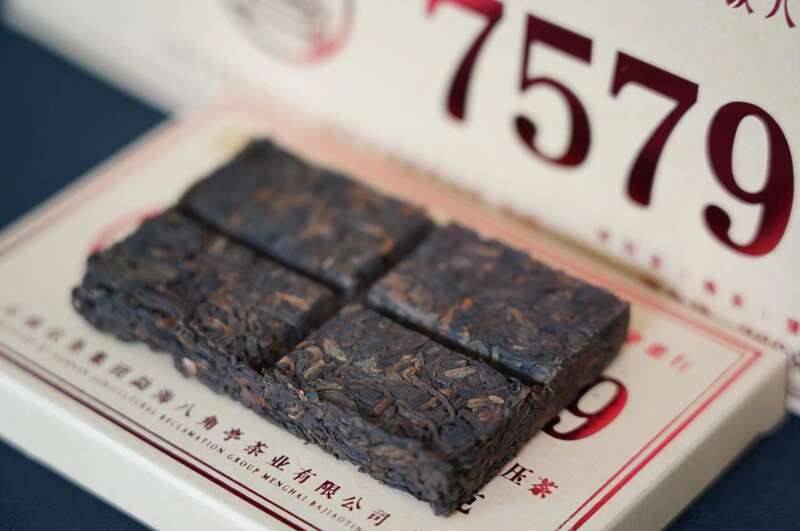 八角亭7579普洱熟茶 布朗山馈赠，一盒藏尽时光醇香