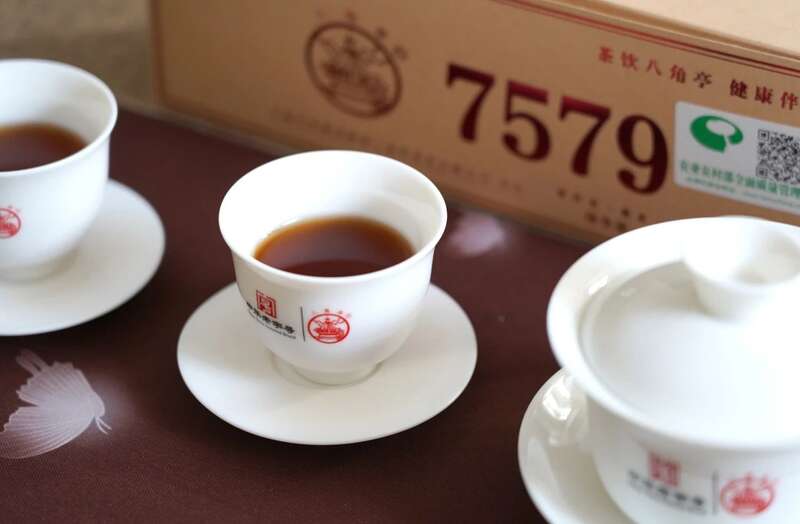 八角亭7579普洱熟茶 布朗山馈赠，一盒藏尽时光醇香