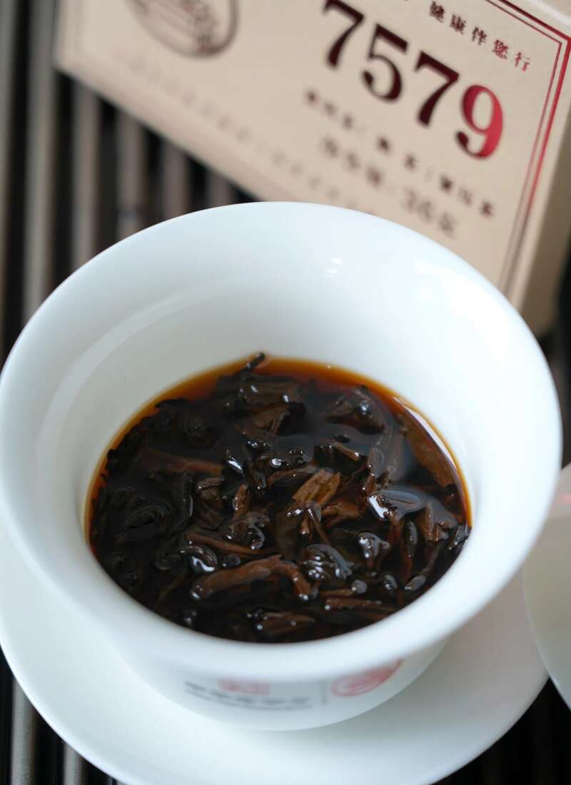 八角亭7579普洱熟茶 布朗山馈赠，一盒藏尽时光醇香