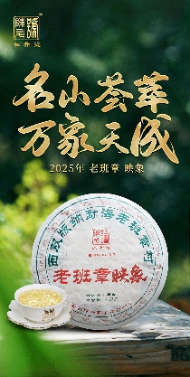 名山荟萃·万象天成 陈升号2025年“老班章·映象”面市