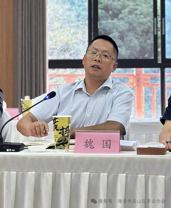 名山区召开2025蒙顶山茶青年茶人座谈交流会