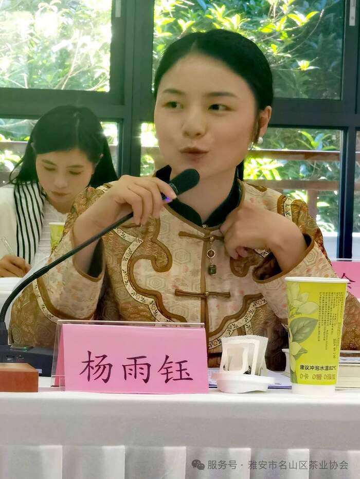 名山区召开2025蒙顶山茶青年茶人座谈交流会