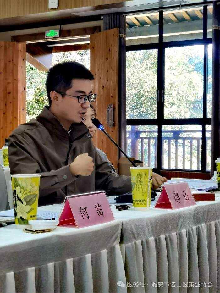 名山区召开2025蒙顶山茶青年茶人座谈交流会