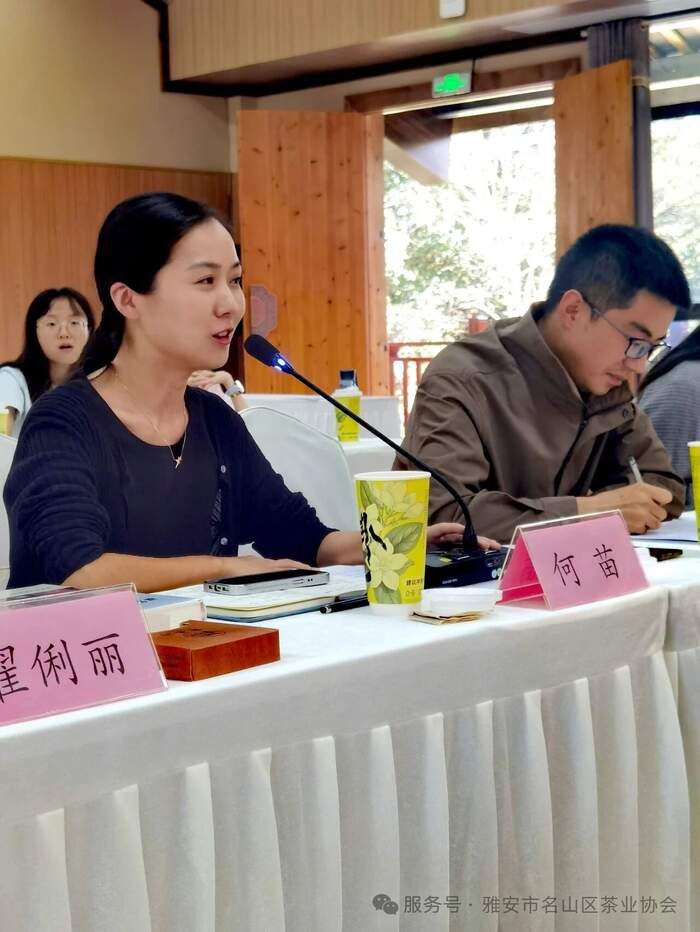 名山区召开2025蒙顶山茶青年茶人座谈交流会