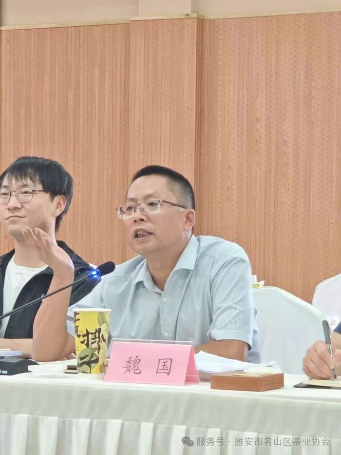 名山区召开2025蒙顶山茶青年茶人座谈交流会