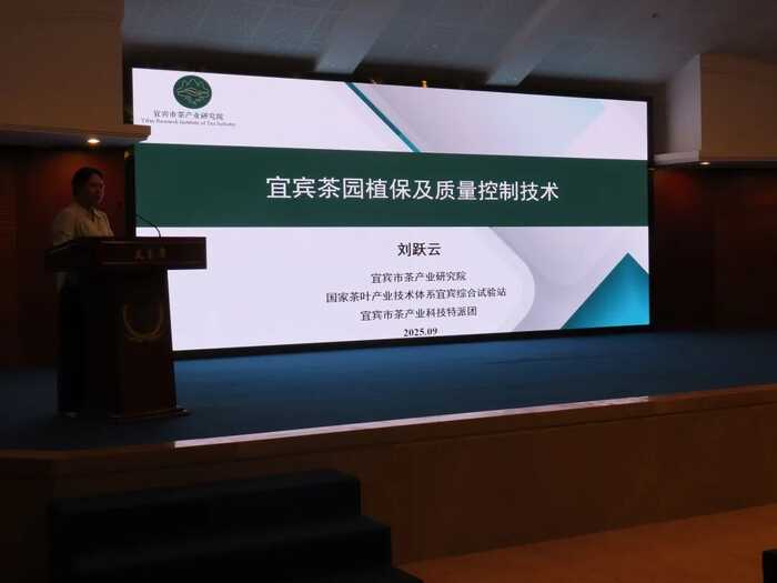 科技赋能茶产业—茶园管理技术提升培训会在叙州区成功召开