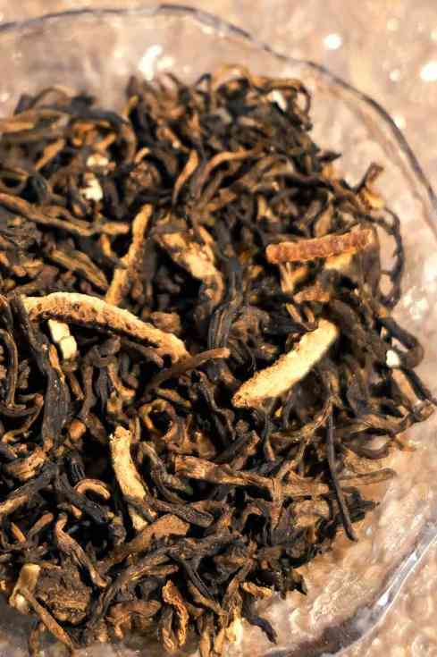 下关宫廷陈皮普洱熟茶 茶引柑香，柑助茶韵