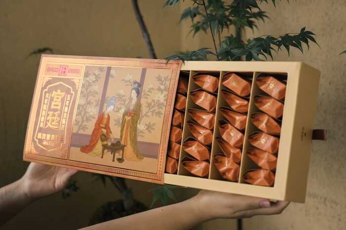 下关宫廷陈皮普洱熟茶 茶引柑香，柑助茶韵