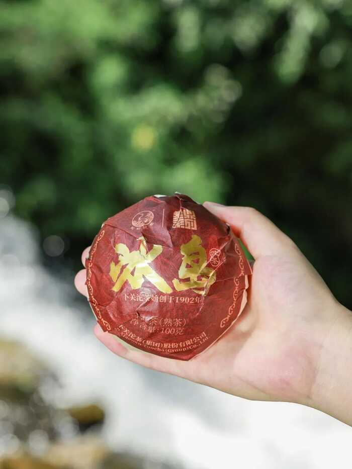 下关冰岛熟沱：首次选用珍稀冰岛原料结合离地发酵技艺精制而成