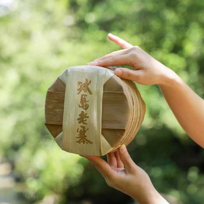 下关冰岛老寨饼茶  藏在 “双狮” 里的冰岛老寨古树茶香