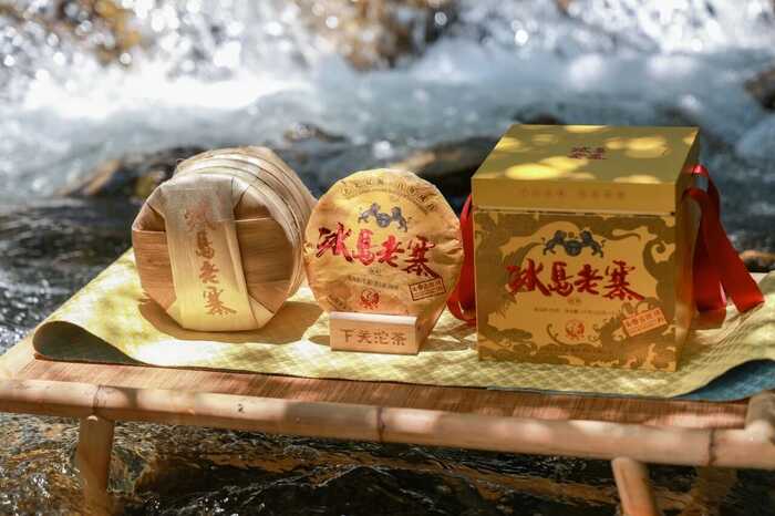 下关冰岛老寨饼茶  藏在 “双狮” 里的冰岛老寨古树茶香