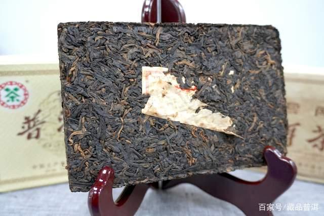 2006年中茶T8371熟茶砖干仓陈化品质解析