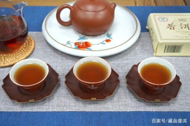 2006年中茶T8371熟茶砖干仓陈化品质解析