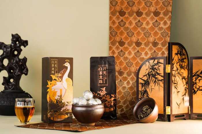 下关月光白茶龙珠，毫香裹着甜香超够味！