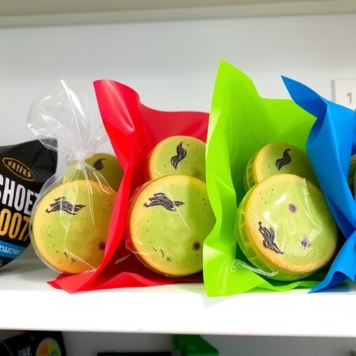 不同颜色包装膜对抹茶饼干色泽的影响研究