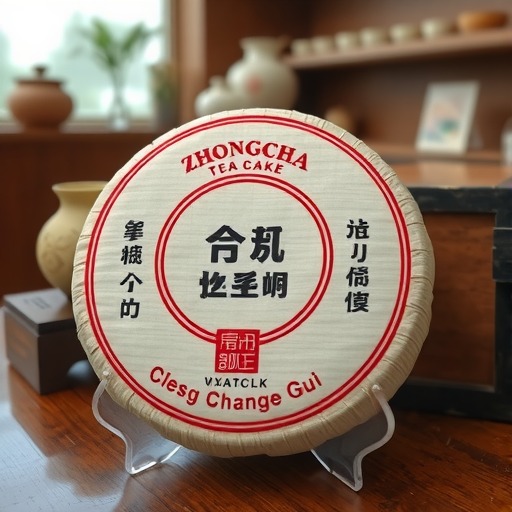 新品上市 中茶年份九十年代老茶-玄圭 普洱茶（生茶）紧压茶