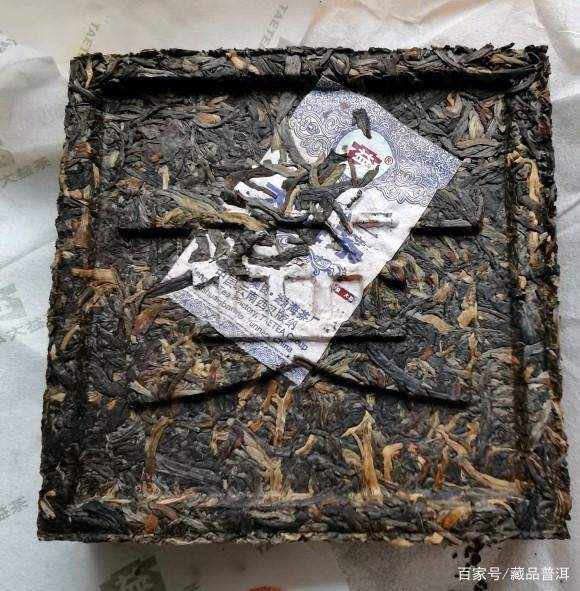 大益101九二方砖，末代茶王经典再现，如今4w行情前景可观！